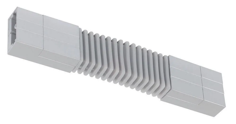 Paulmann Schienensystem Light&Easy Phantom Flex Verbinder 145mm max.1000W Titan 230V Metall/Kunststoff