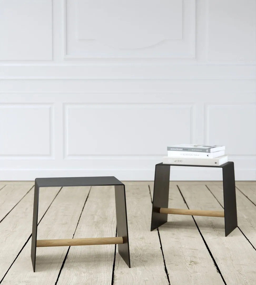 LIND DNA Stuhl & Tisch, schwarz