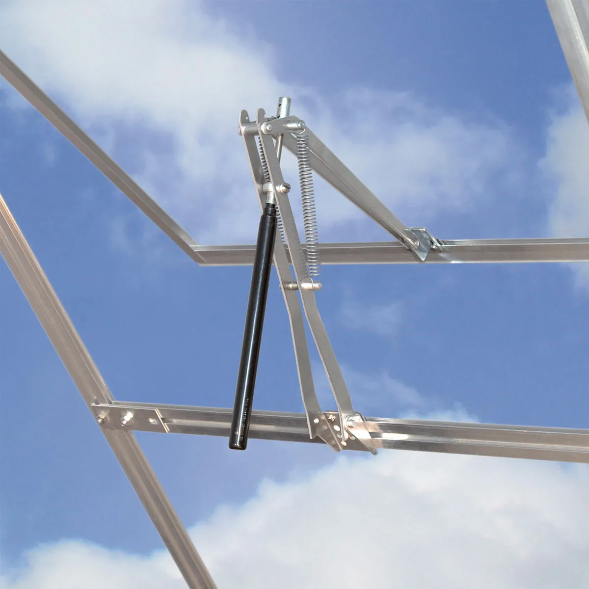 Automatischer Fensterheber l für Frühbeetaufsatz 'Veggie' geeignet I Öffnungs- & Schließpunkt individuell einstellbar | Druckkraft 7 kp | Made in Europe