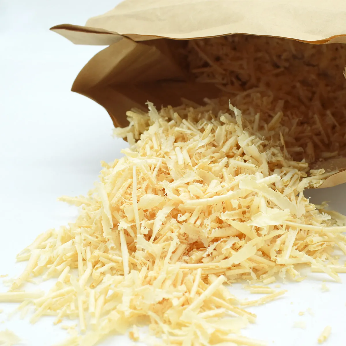 Zirbenflocken | frisch gehobelt l 500 g | Handarbeit aus Österreich l plastikfrei verpackt