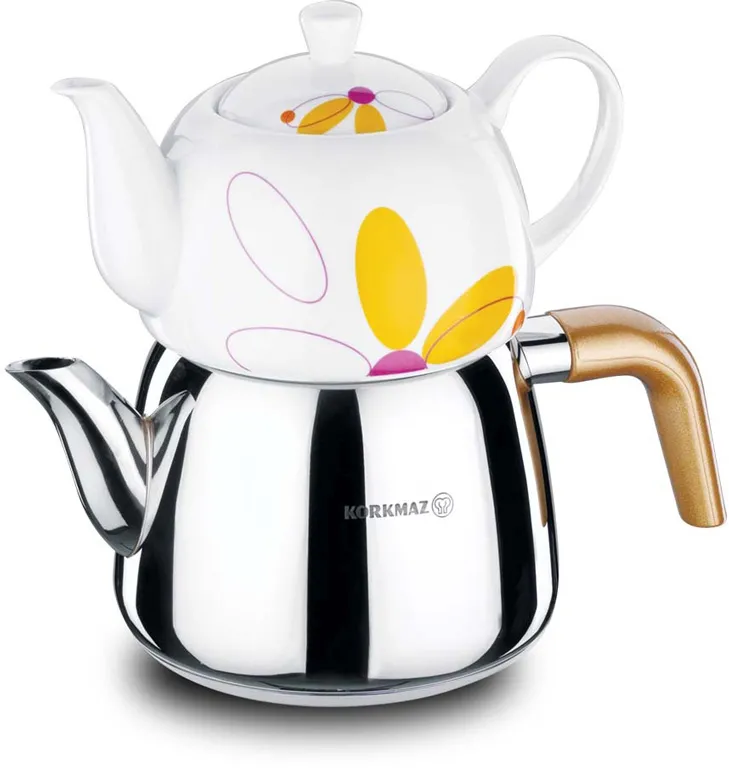 Korkmaz BONJOUR Teekannen Set A068 Induktion 1 L - 2 L