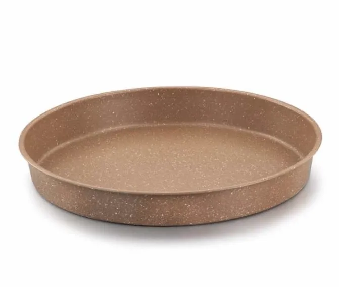 Korkmaz Torta A678-01 Granit Antihaft Backform Kuchenblech 36cm Rund