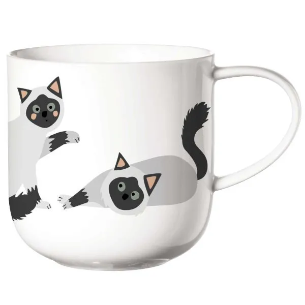 Asa Henkelbecher Coppa Birma Weiß (400ml)