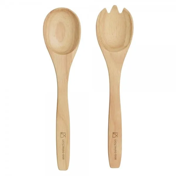 Asa Salatbesteck Gummibaumholz (30 cm)