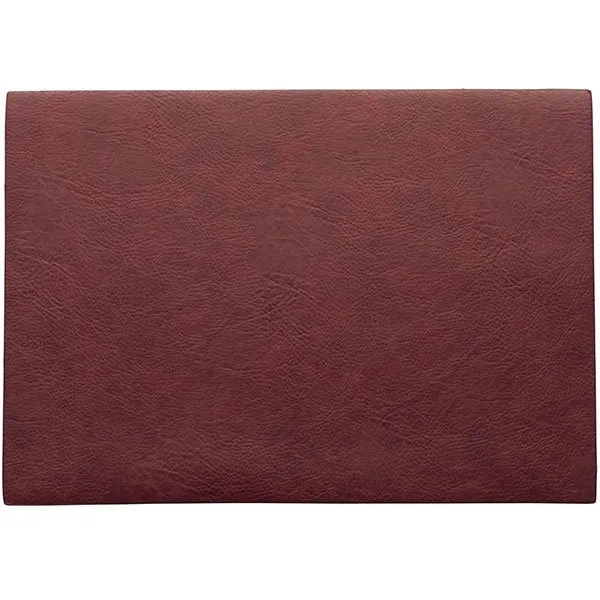 Asa Tischset Lederoptik Rosewood