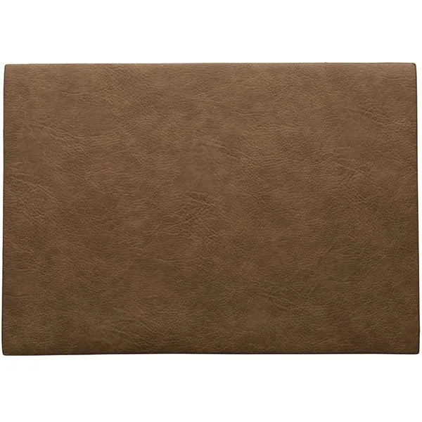 Asa Tischset Lederoptik Toffee