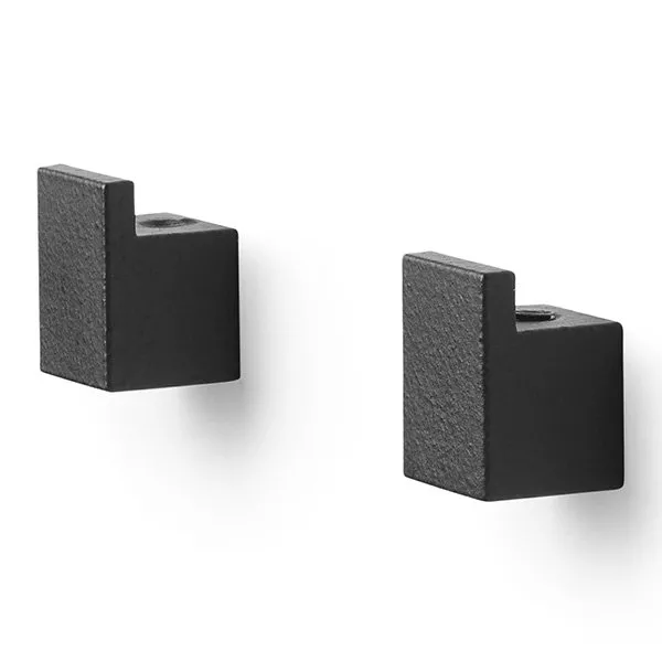 Audo Wandhalterung für Kubus Schwarz (2-teilig)
