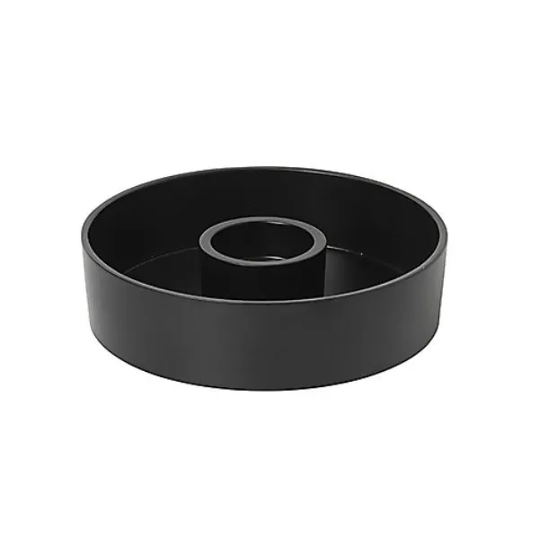 Broste Copenhagen Kerzenständer Silke Black (18x5cm)