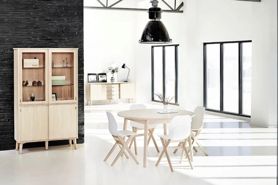 CASØ 120 Runder Ausziehtisch, Ø 130/230CM