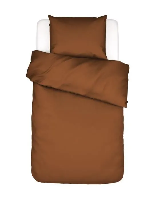 Essenza Bettwäsche Minte leather brown