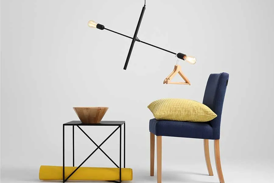 TWIGO 2 schwarze Pendelleuchte