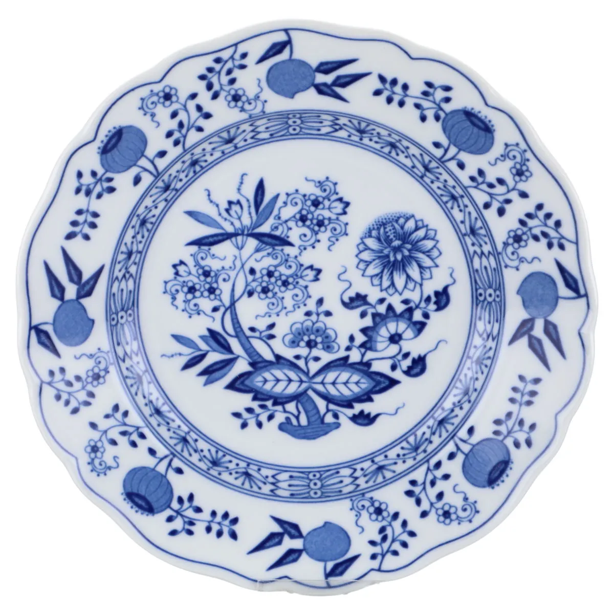 Kuchenteller - Hutschenreuther Maria Theresia Zwiebelmuster I.Wahl