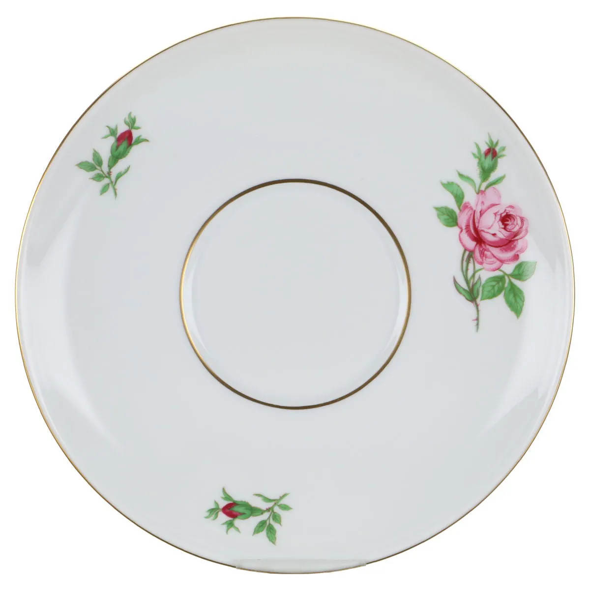 Untertasse für Suppe - Fürstenberg Alt Fürstenberg Rote Rose 02171