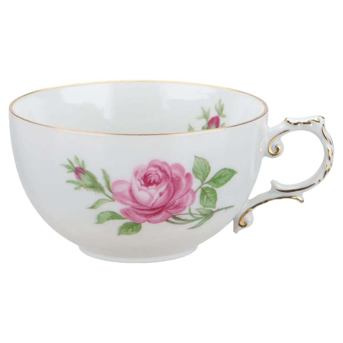 Teetasse - Fürstenberg Alt Fürstenberg Rote Rose 02171