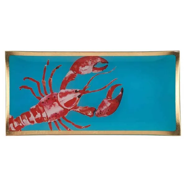 Gift Company Glasteller Love Plates Hummer (10x21cm)