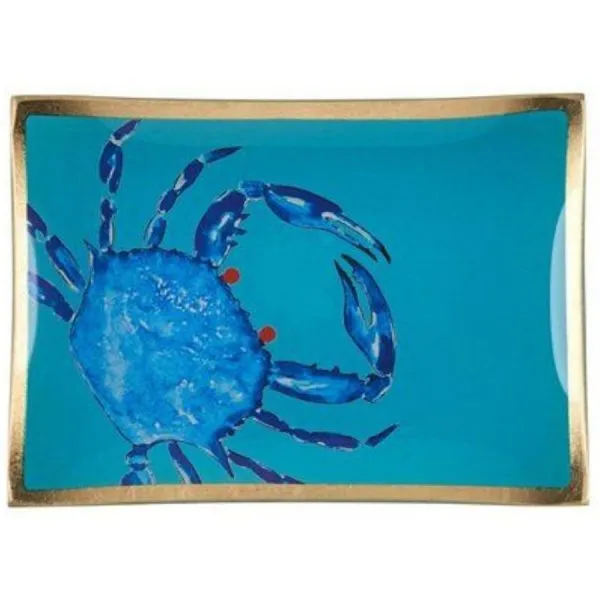 Gift Company Glasteller Love Plates Krabbe (14,2cm)