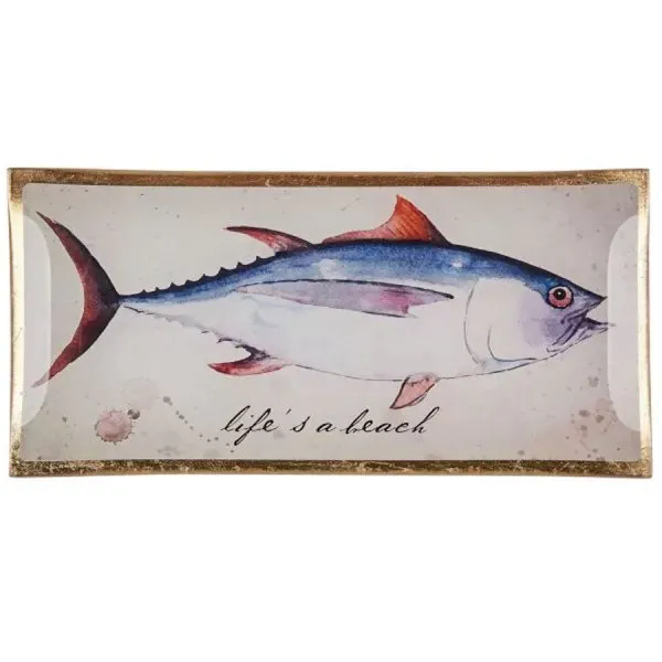 Gift Company Glasteller Love Plates Life´s a Beach (10x21cm)