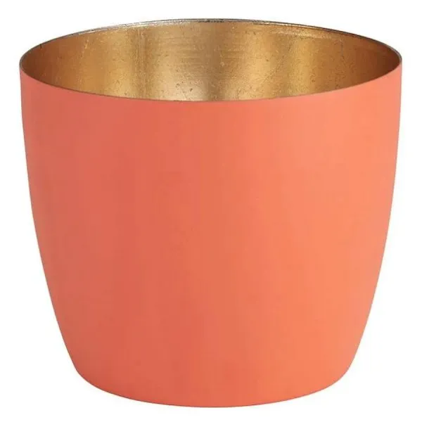 Gift Company Windlicht Madras Light Coral Gold