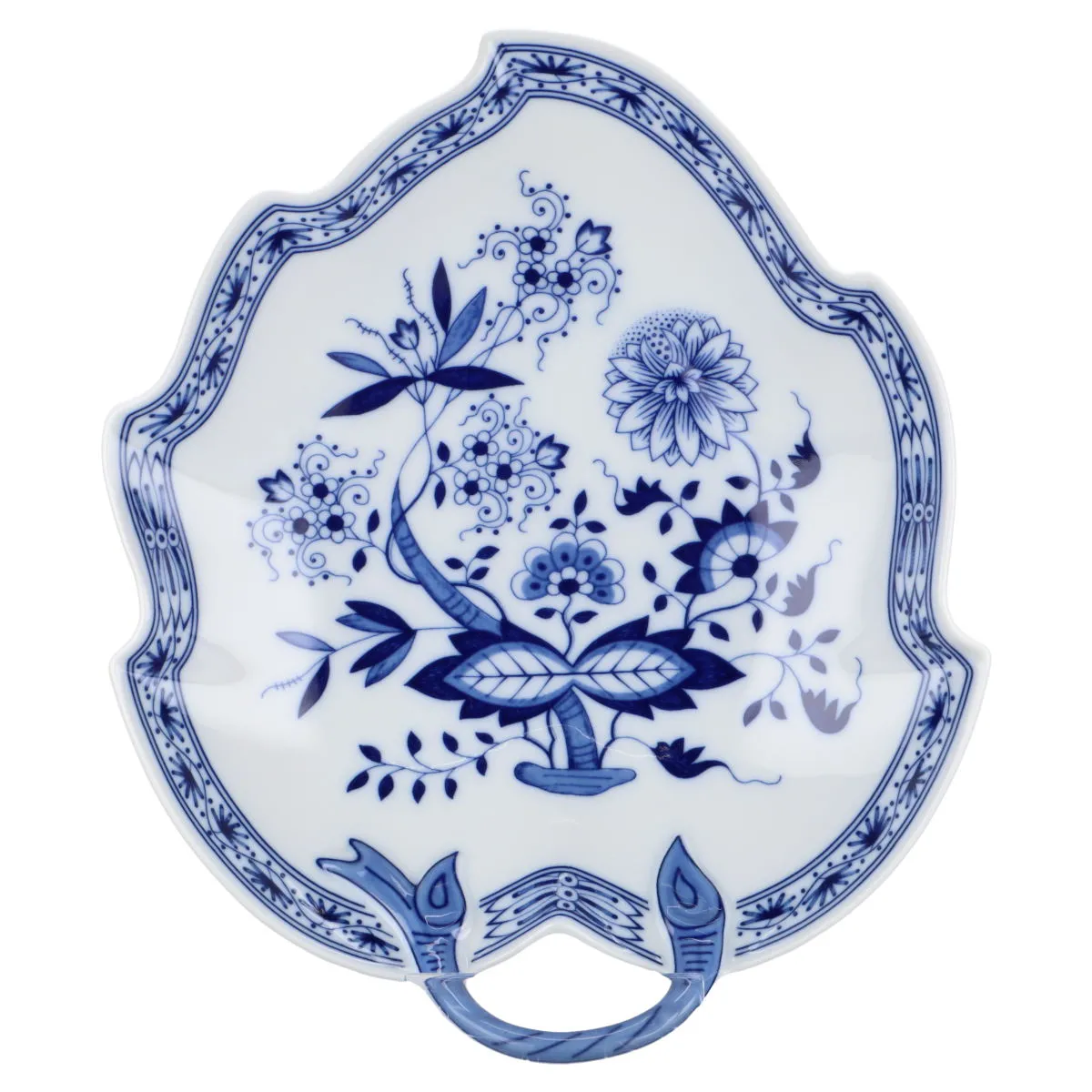 Blattschale groß - Hutschenreuther Maria Theresia Zwiebelmuster II.Wahl