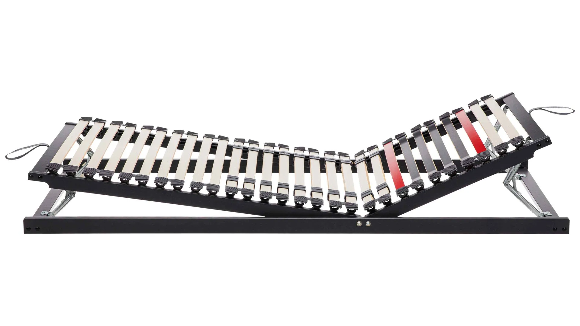 Interliving Lattenrost Serie 1950, manuell verstellbar – Liegefläche ca. 100 x 200 cm