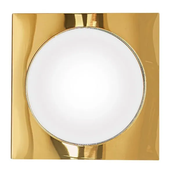 Jonathan Adler Wandspiegel Globo Convex Mirror Brass