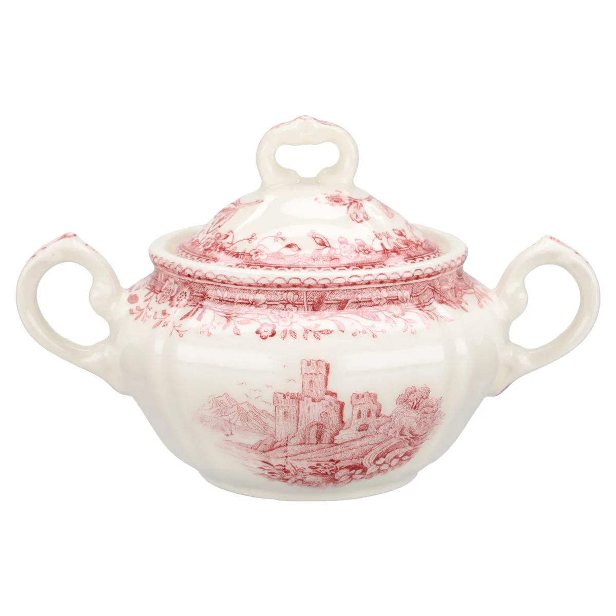 Zuckerdose klein - Villeroy & Boch Burgenland rot