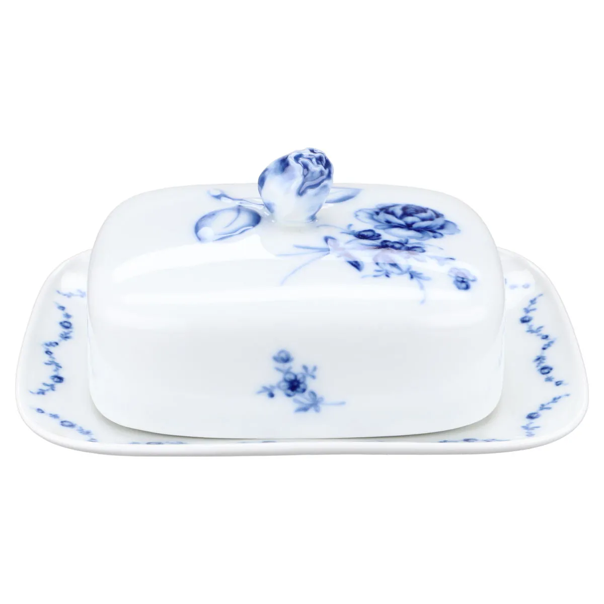 Butterdose eckig - Fürstenberg Alt Fürstenberg Lottine