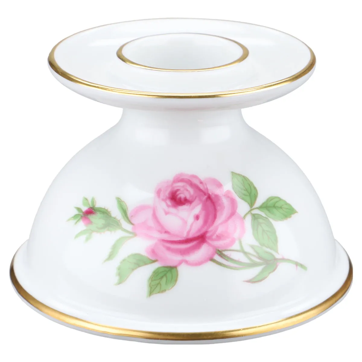 Kerzenleuchter - Fürstenberg Alt Fürstenberg Rote Rose 02171