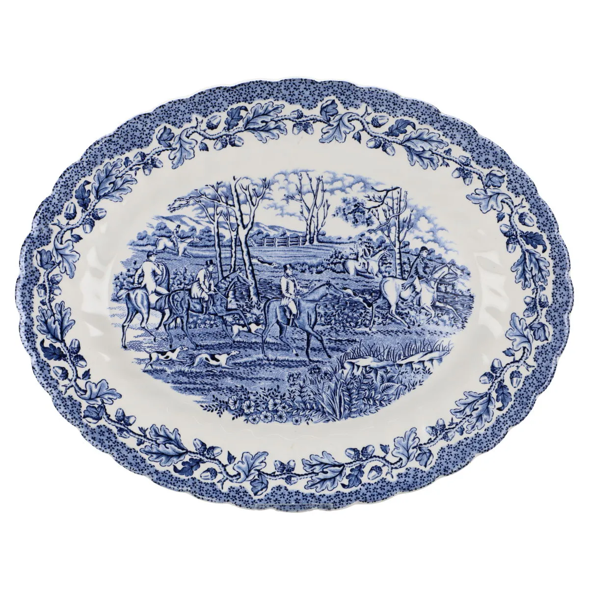 Fleischplatte mittelgroß - Myotts Country Life blau