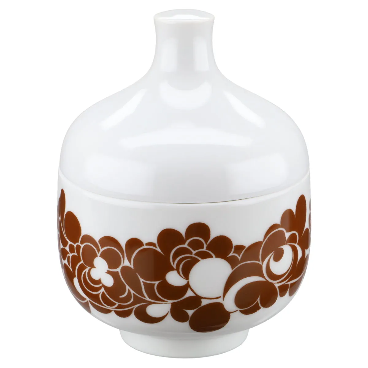 Zuckerdose - Rosenthal Plus Cordial braun