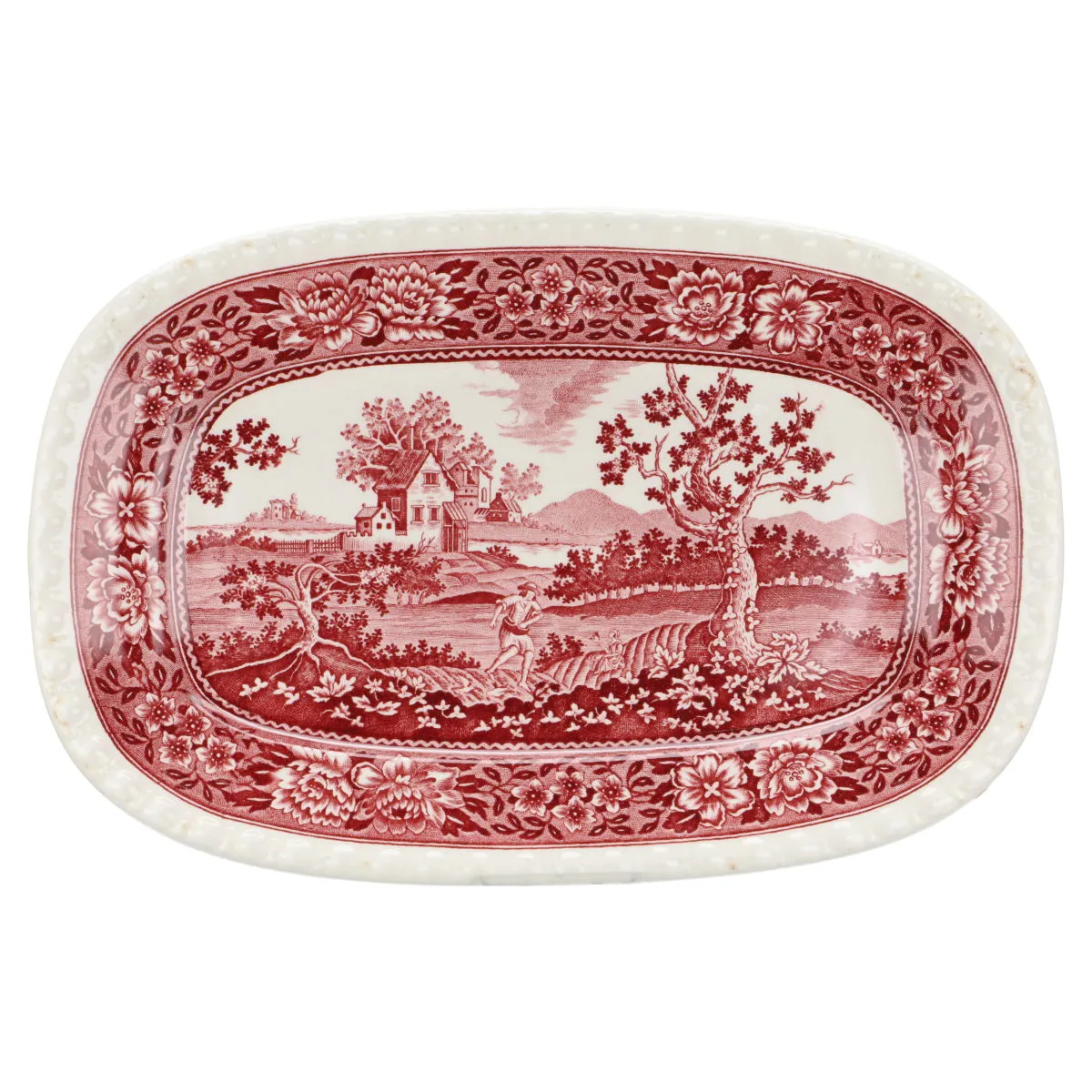 Fleischplatte klein - Villeroy & Boch Rusticana rot