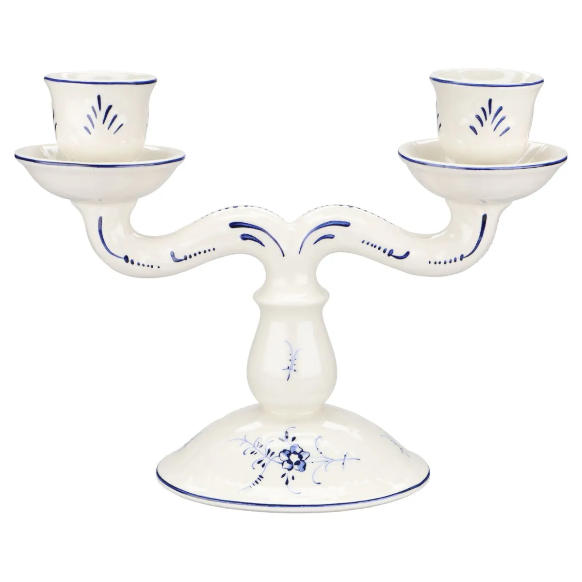 Kerzenleuchter zweiarmig - Villeroy & Boch Alt Luxemburg