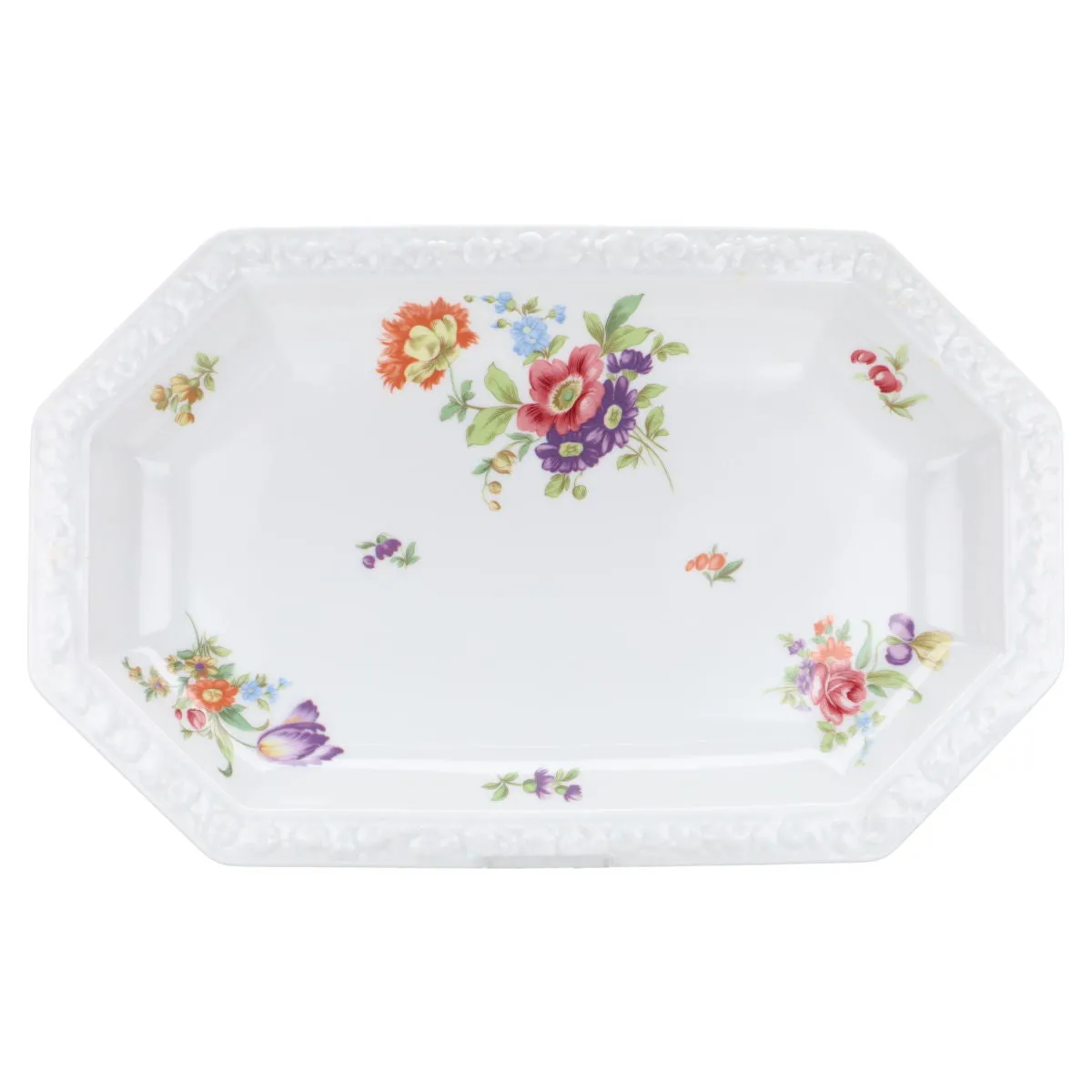 Fleischplatte mittelgroß - Rosenthal Maria Sommerstrauß