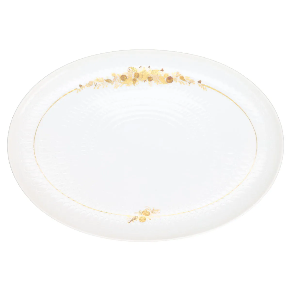 Fleischplatte mittelgroß - Rosenthal Romanze in Dur handgemalt