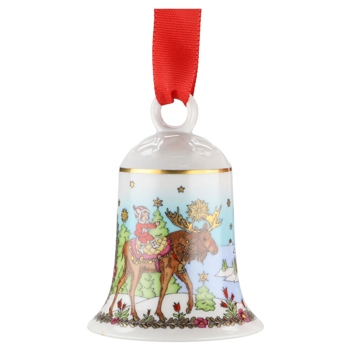 2005 - Land der 1000 Seen - Hutschenreuther Weihnachtsartikel Weihnachtsglocken mit OVP