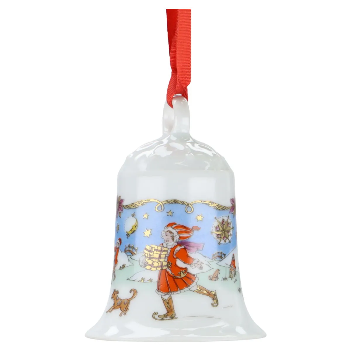 1990 - Flußland - Hutschenreuther Weihnachtsartikel Weihnachtsglocken mit OVP