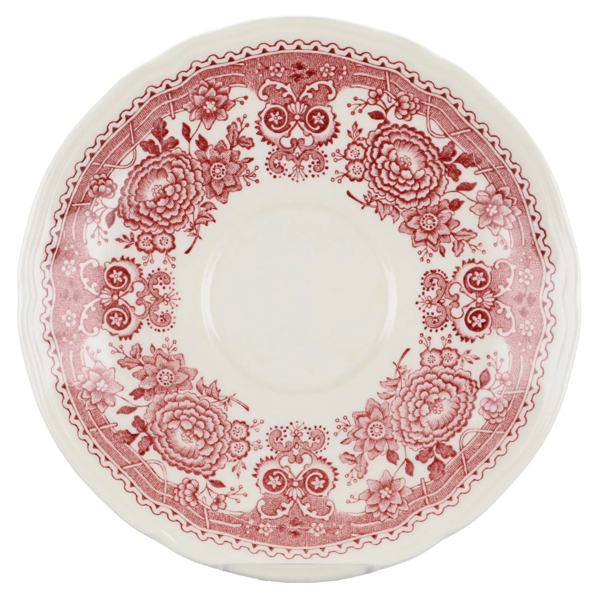 Untertasse für Kaffee - Villeroy & Boch Burgenland rot