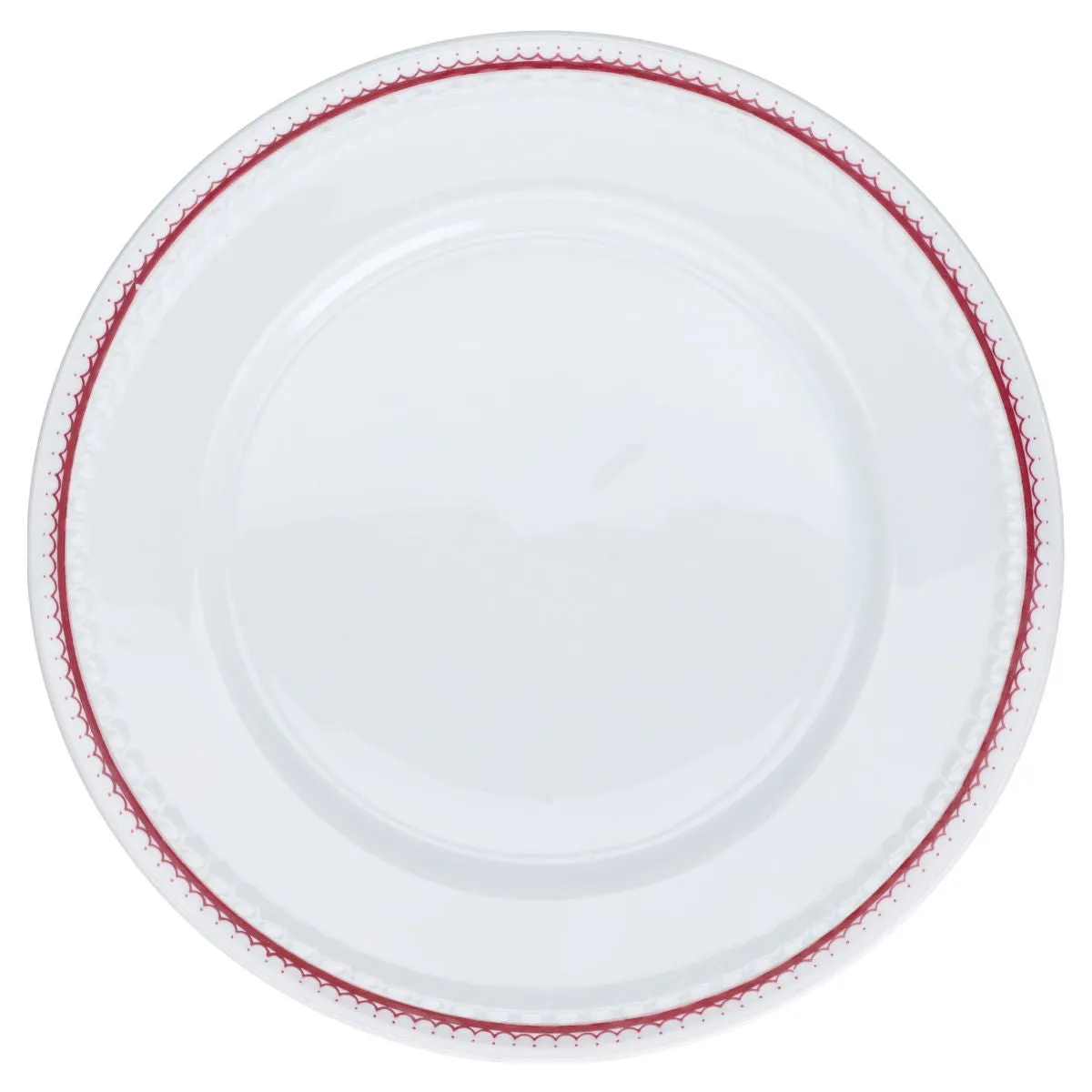 Kuchenteller - Fürstenberg Schloss Corvey Rote Borte 03071