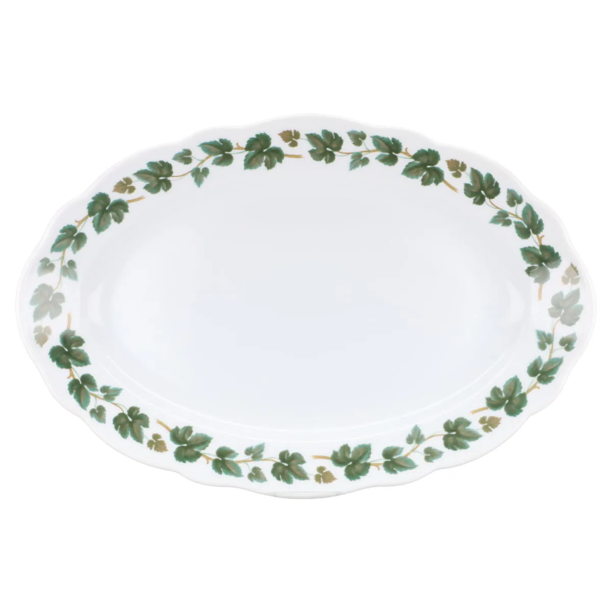 Fleischplatte mittelgroß - Hutschenreuther Maria Theresia Weinlaub I.Wahl