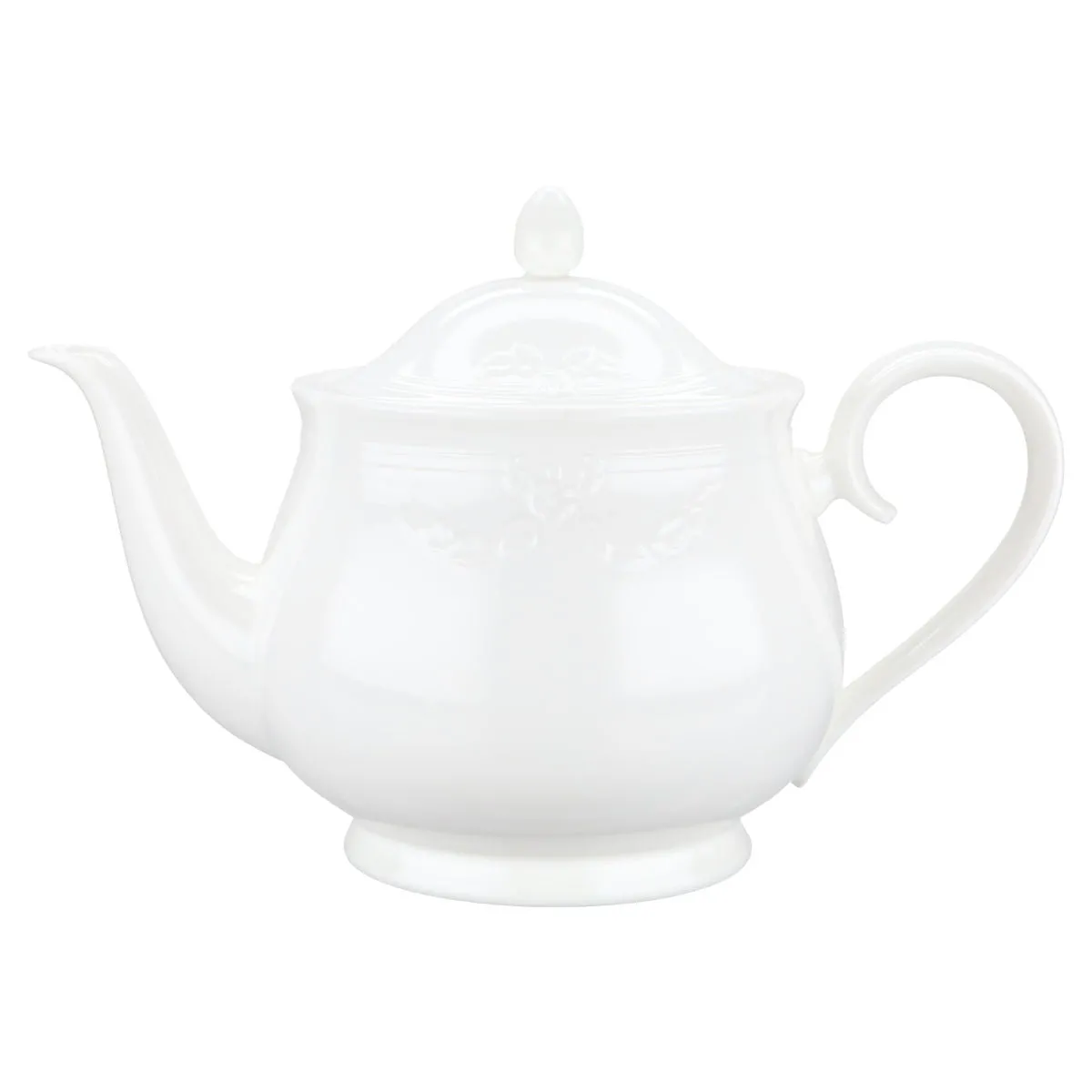 Teekanne 1 Liter - Villeroy & Boch Fiori weiß weiss