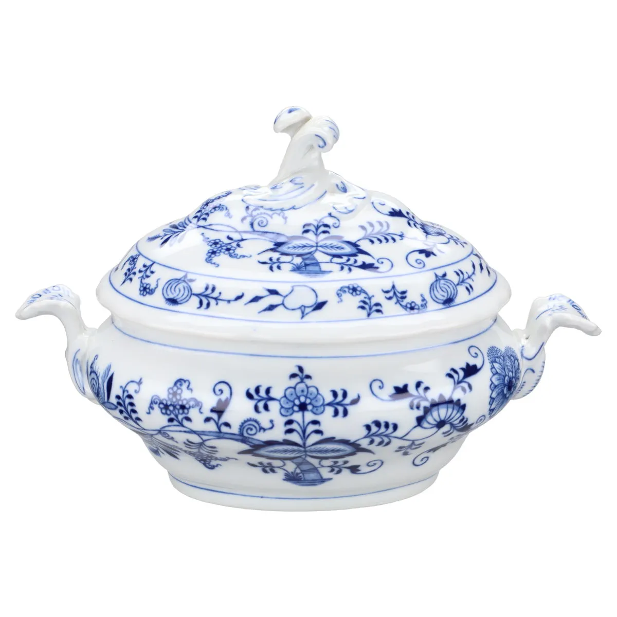 Ragout / Terrine - Czechoslovakia Tschechien Original Bohemia Zwiebelmuster