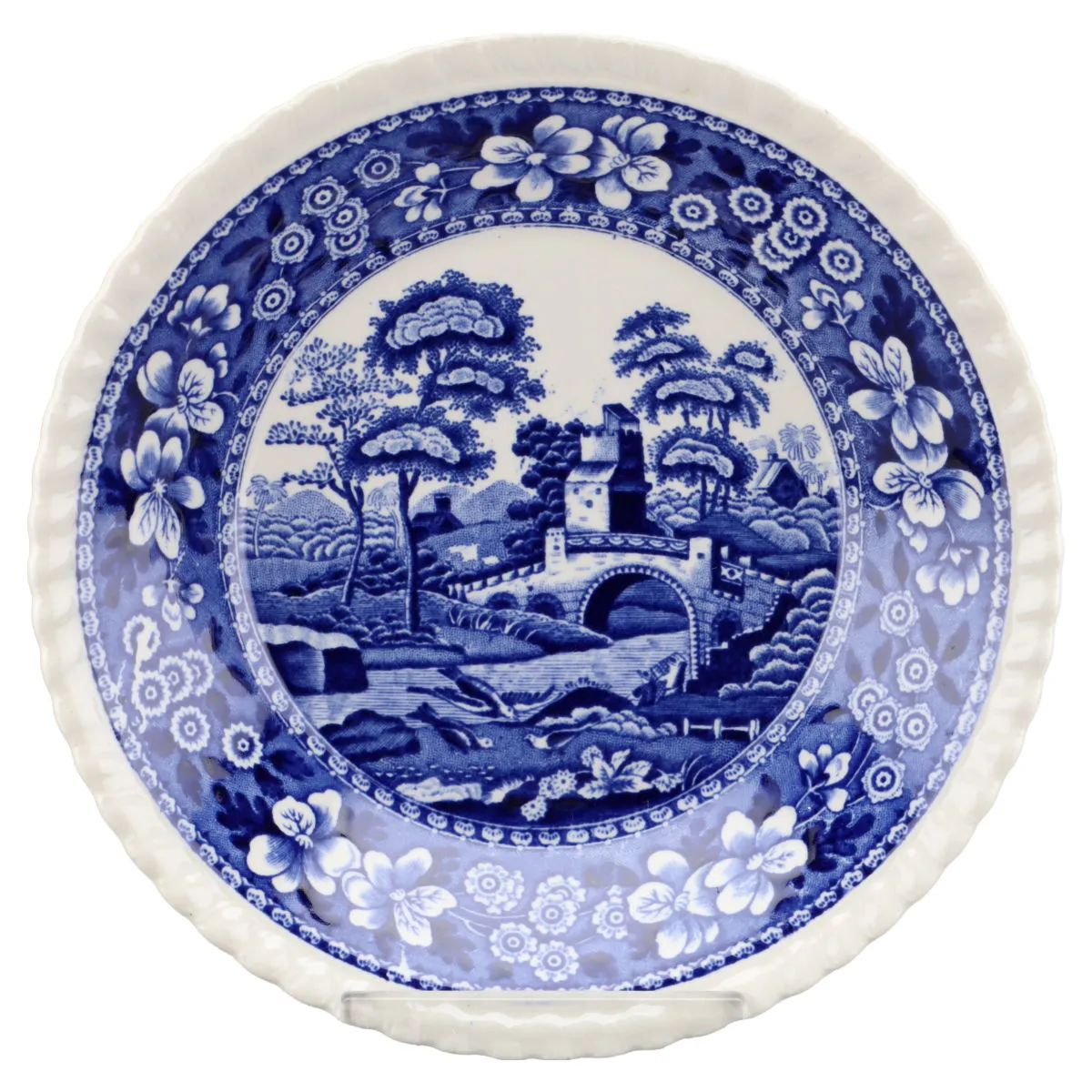 Dessertschale - Spode Copeland Blue Tower