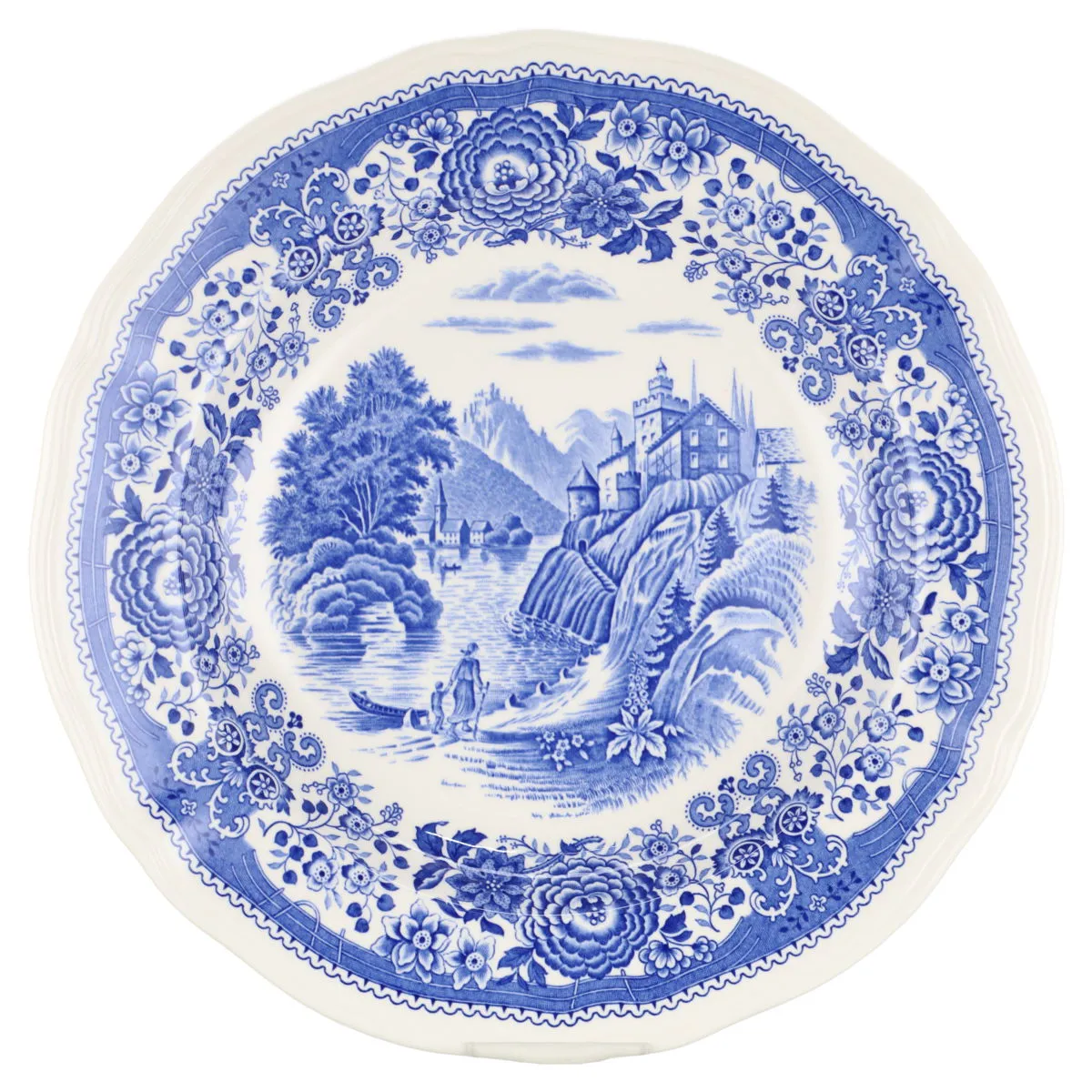 Suppenteller - neues Modell - Villeroy & Boch Burgenland blau