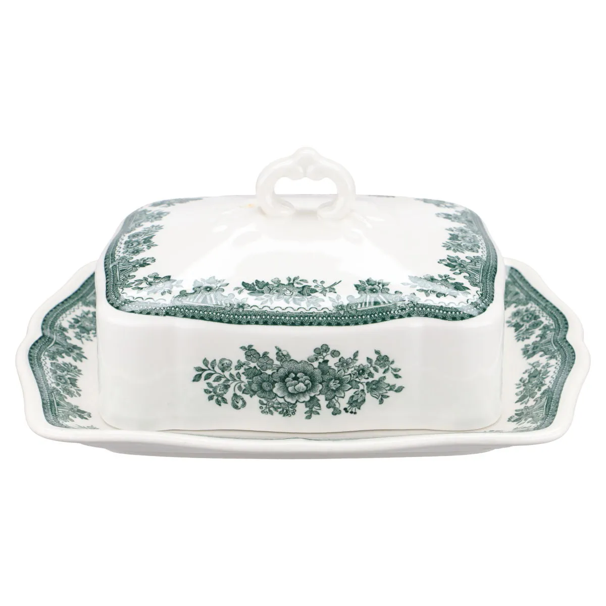 Butterdose - Villeroy & Boch Fasan grün