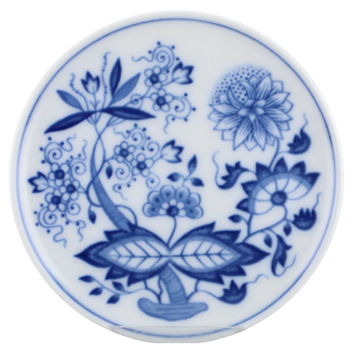 Glasuntersetzer - Hutschenreuther Maria Theresia Zwiebelmuster I.Wahl