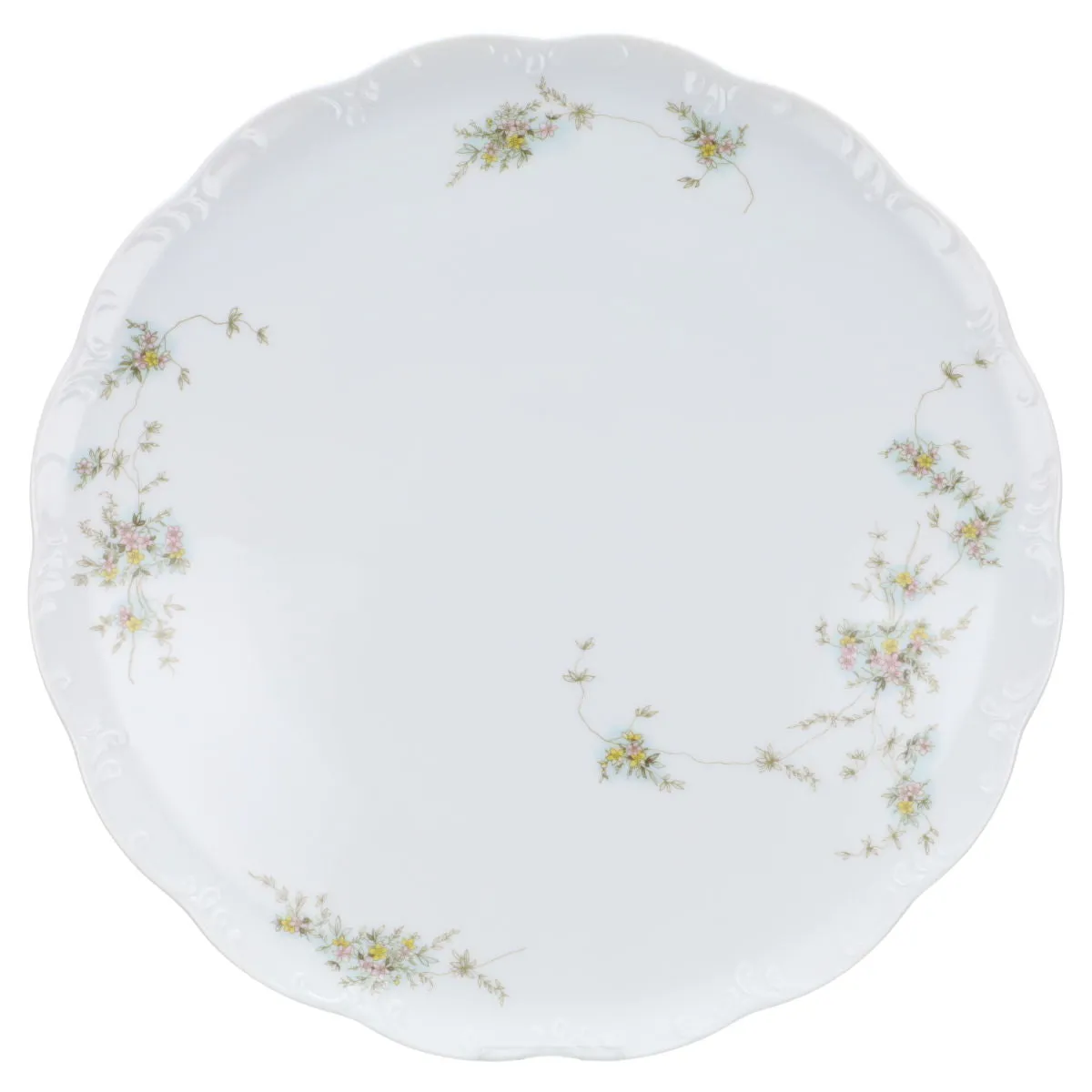 Tortenplatte - Rosenthal Monbijou grüne Ranke