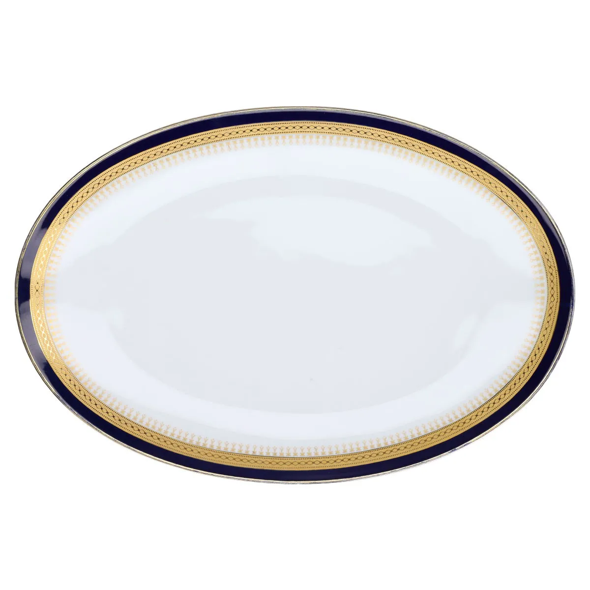 Fleischplatte klein - Winterling Kirchenlamitz Scharffeuer Echt Kobalt - Diamant