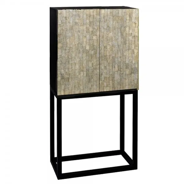 Lambert Kabinettschrank Mingkasa Eggshell mit Mosaik aus Eierschalen