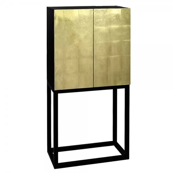 Lambert Kabinettschrank Mingkasa mit echtem Blattgold