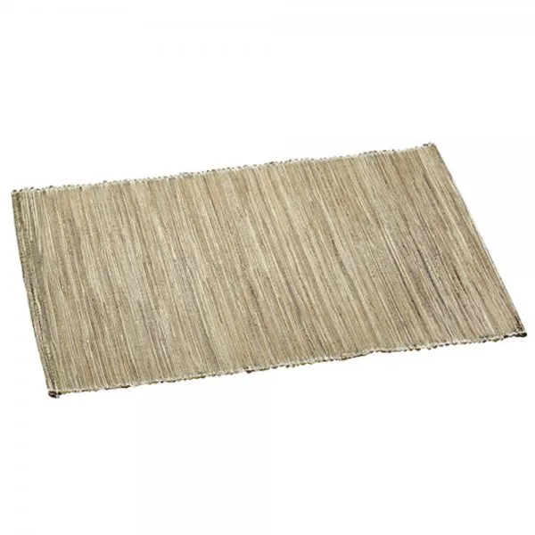 Lambert Tischläufer Narita Wasserhyazinthen Natur/Silber (50x36cm)